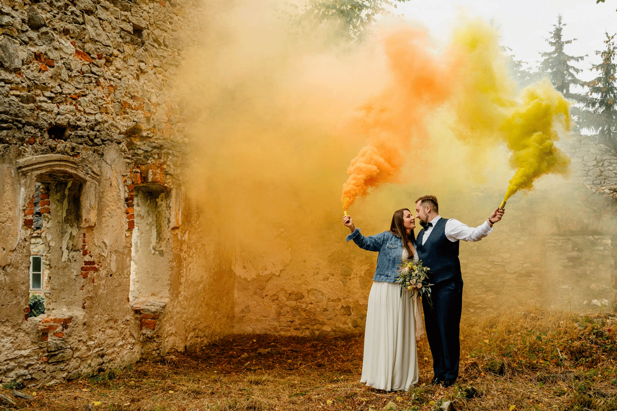 wedding gif, flary, fotograf ślubny Kielce